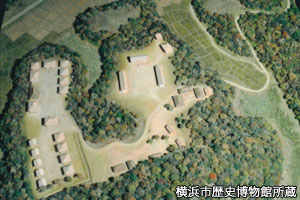 長者原遺跡復元模型